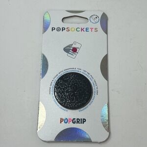 PopSocket Phone Holder Stand pop Grip Lace Noir -black